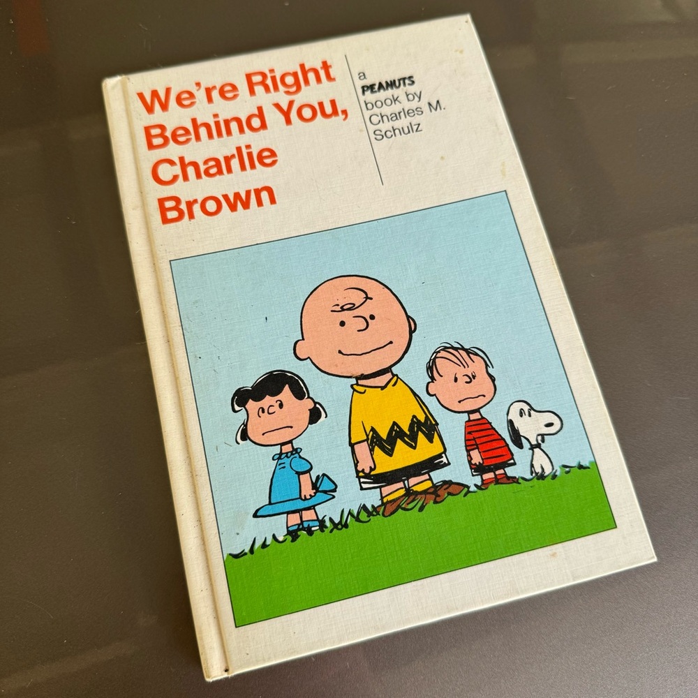 We're Right Behind You, Charlie Brown. Charles Schulz Peanuts 1964, Comic Book